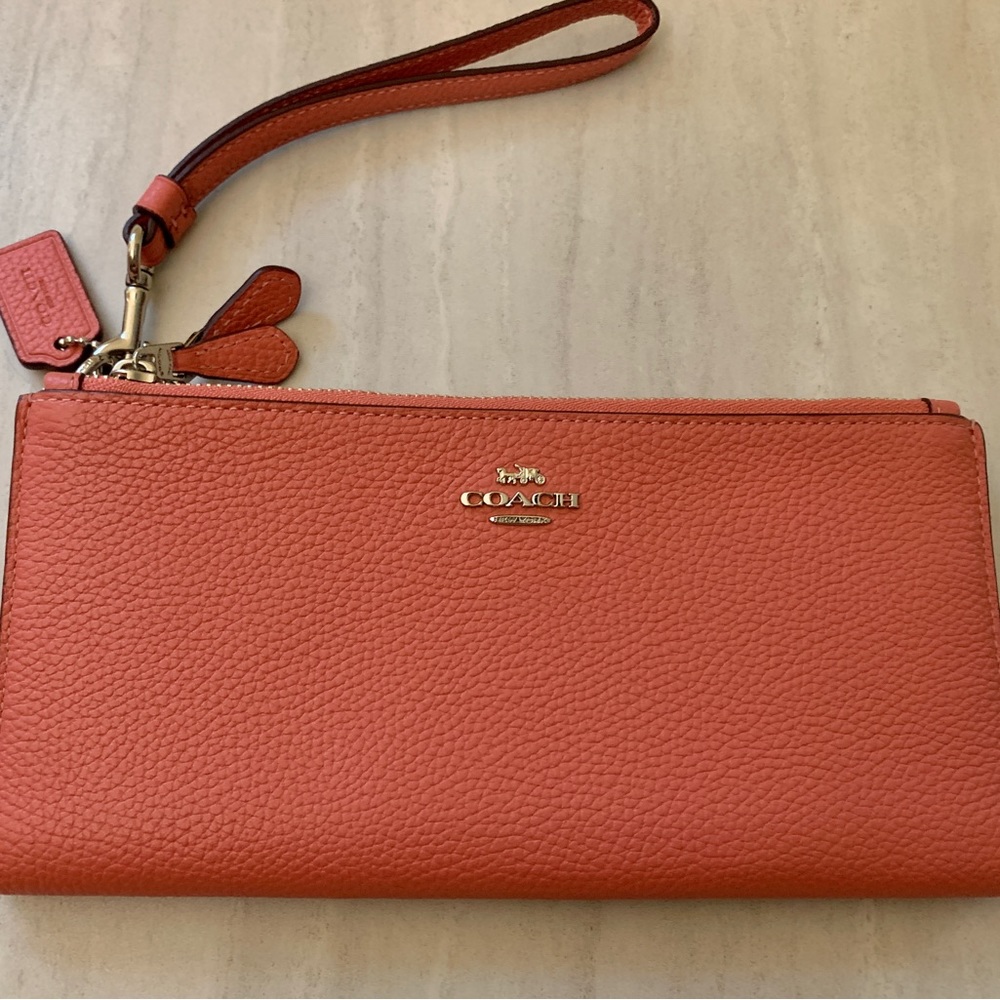 Coach Double Zip Wallet